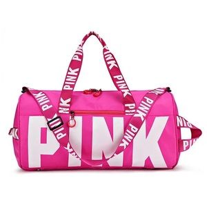 Vs pink duffle bag